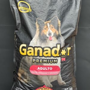 Ganador adulto premium, bulto c/20 kg